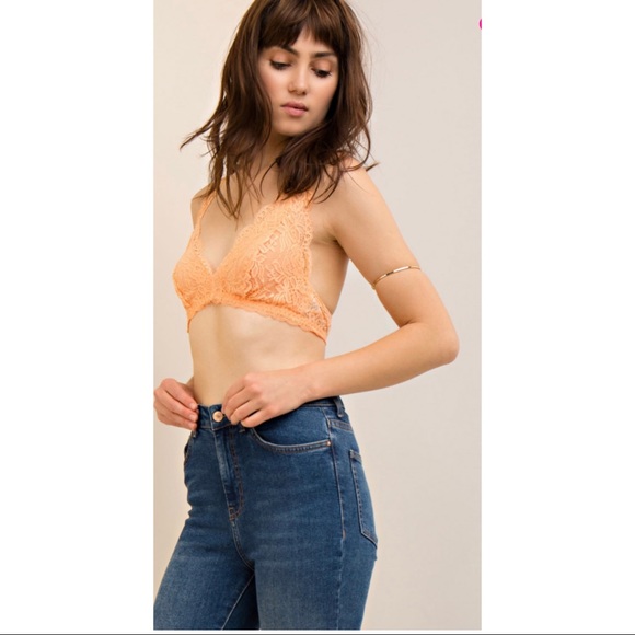 Solid Lace Racerback Bralette - Picture 3 of 6